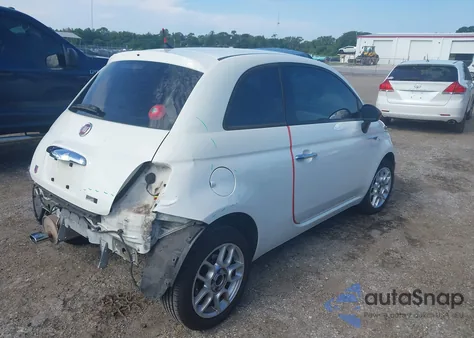 2015 Fiat 500 Pop z USA, uszkodzony, nr VIN 3C3CFFAR6FT545809